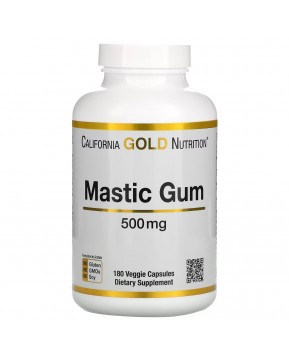 California Gold Nutrition, мастиковая смола, 500 мг, 180 вегетарианских капсул California Gold Nutrition, мастиковая смола, 500 мг, 180 вегетарианских капсул